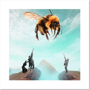 Bee hunting Posters and Art